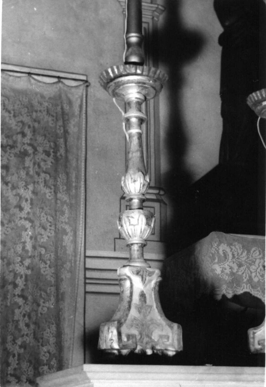 candeliere, serie - bottega emiliana (sec. XIX)