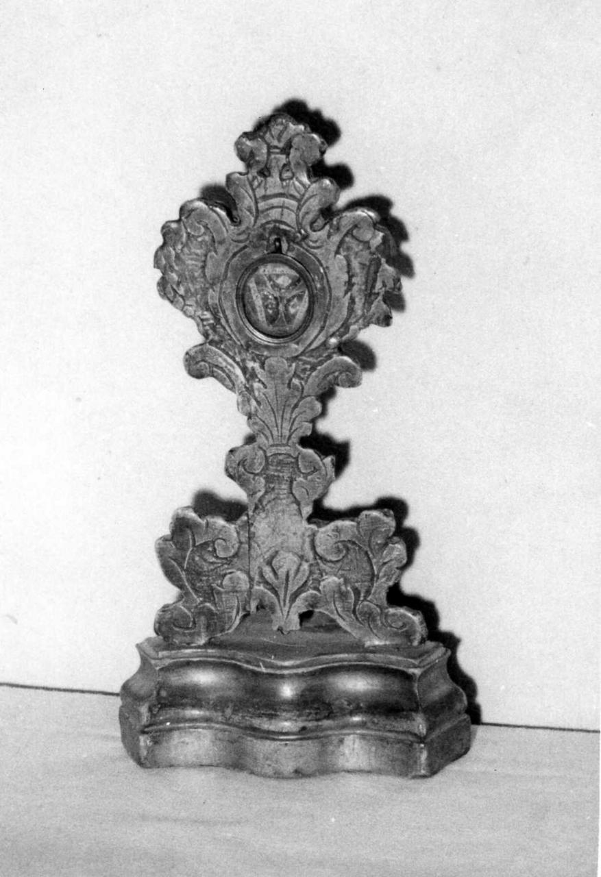 reliquiario - bottega reggiana (sec. XVIII)