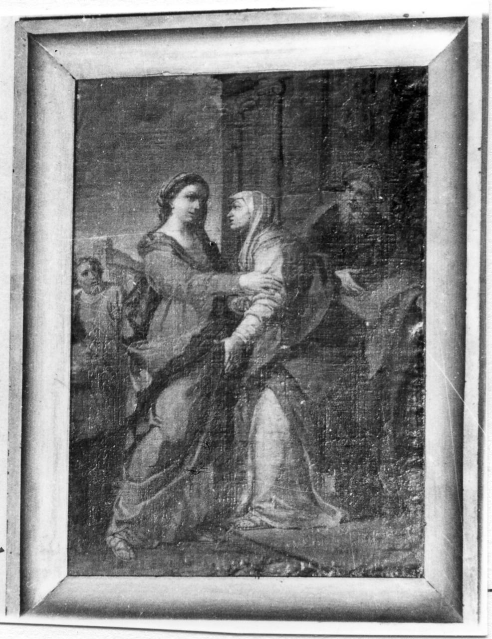 visitazione (dipinto) di Donnini Girolamo (sec. XVIII)