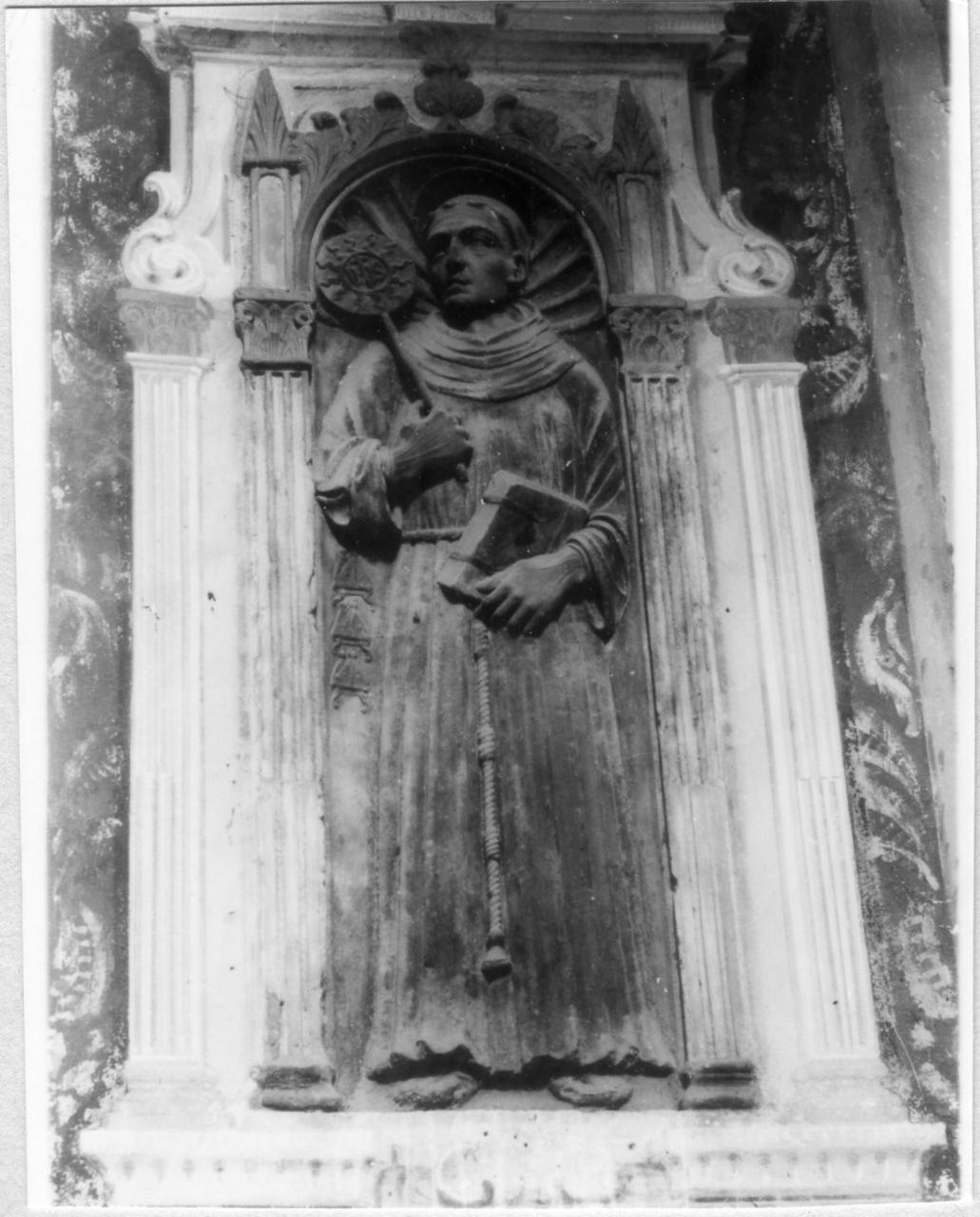 San Bernardino da Siena (statua) - bottega emiliana (metà sec. XV)