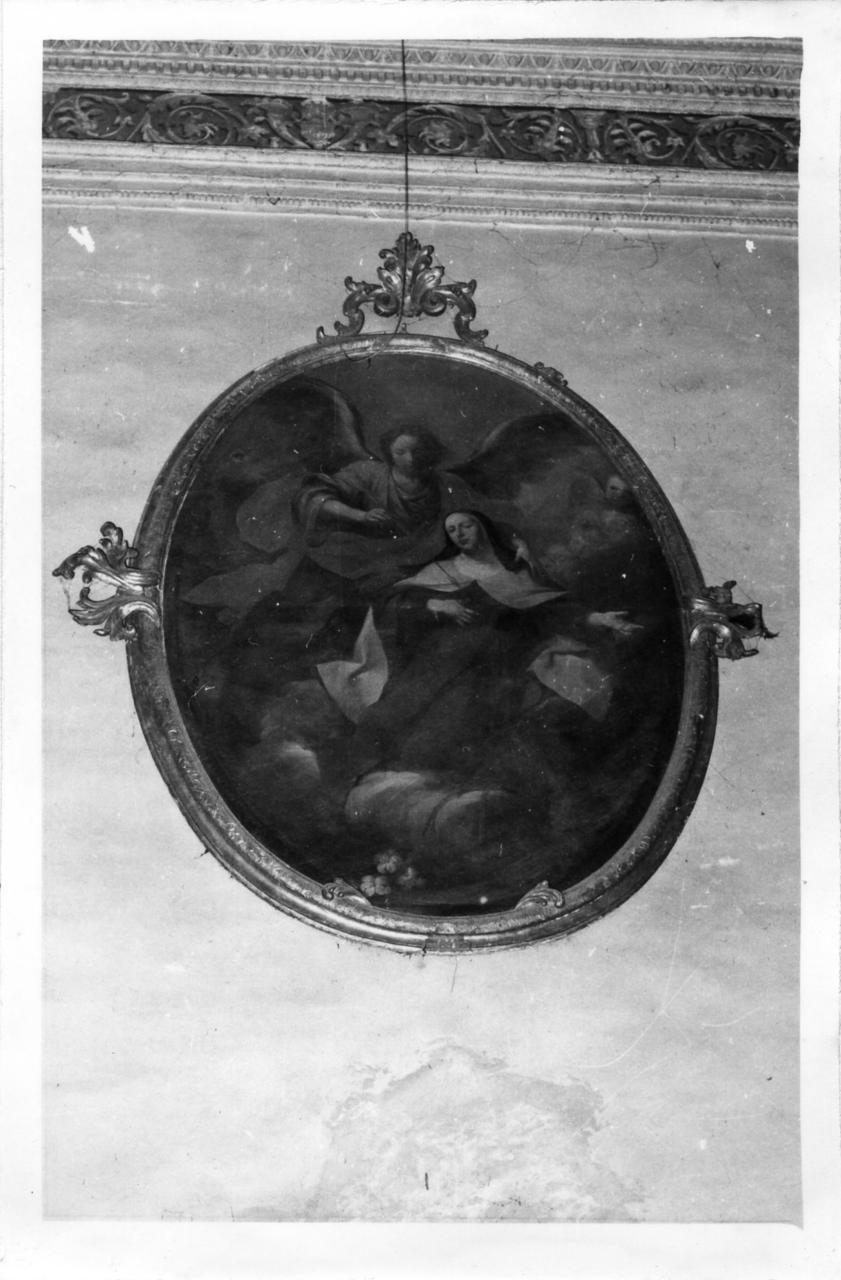 estasi di Santa Teresa d'Avila (dipinto) di Vellani Francesco (prima metà sec. XVIII)