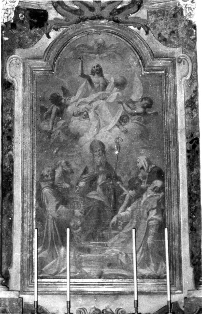 San Nicolò e Santi (dipinto) di Consetti Antonio (prima metà sec. XVIII)