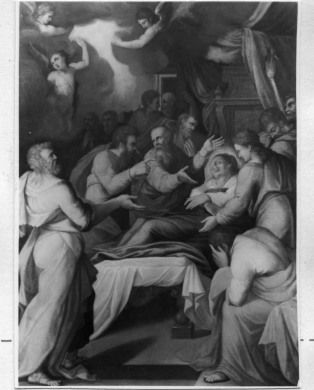 transito della Madonna (dipinto) - ambito bolognese (metà sec. XVI)