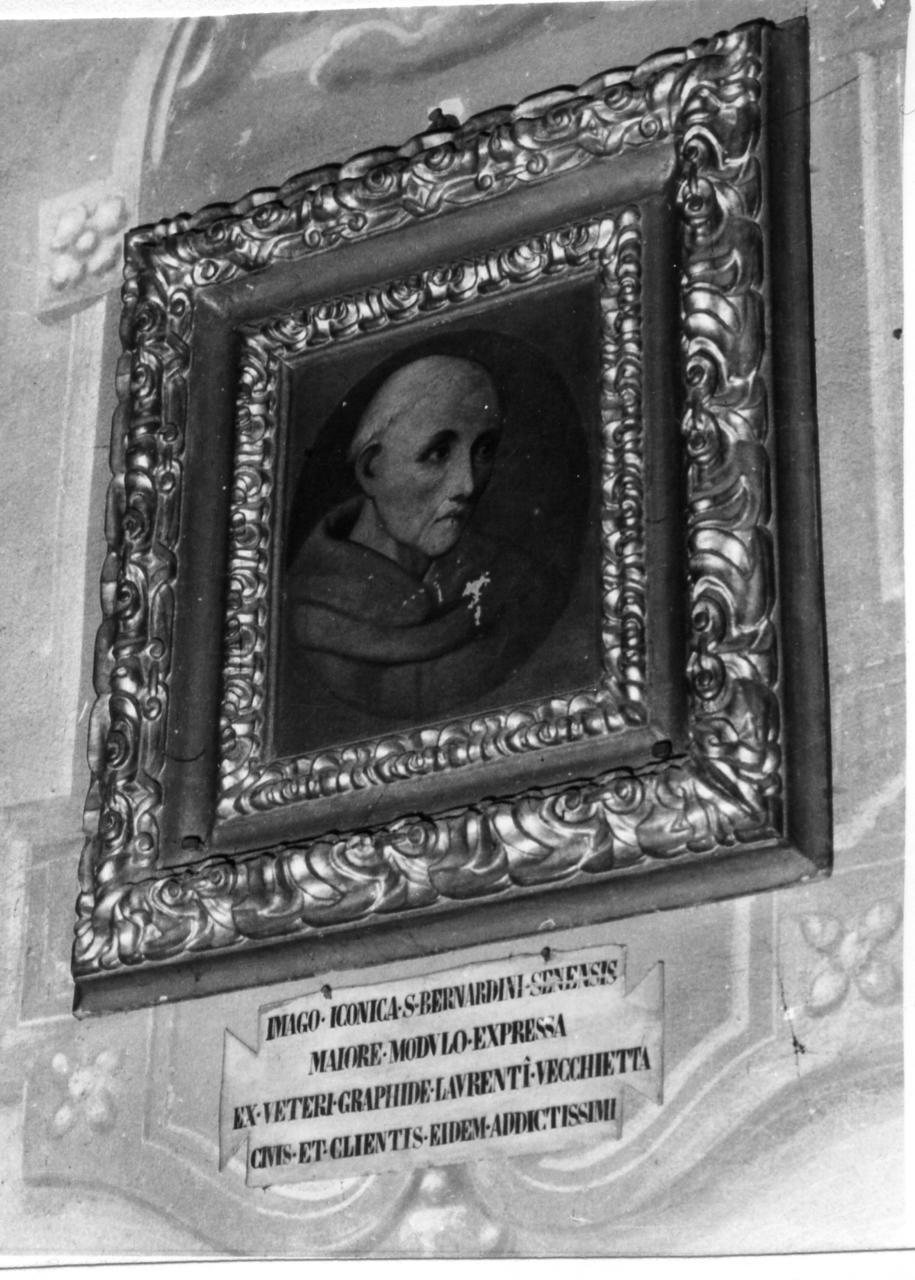 ritratto di San Bernardino da Siena (dipinto) di Lodi Giovanni (sec. XIX)