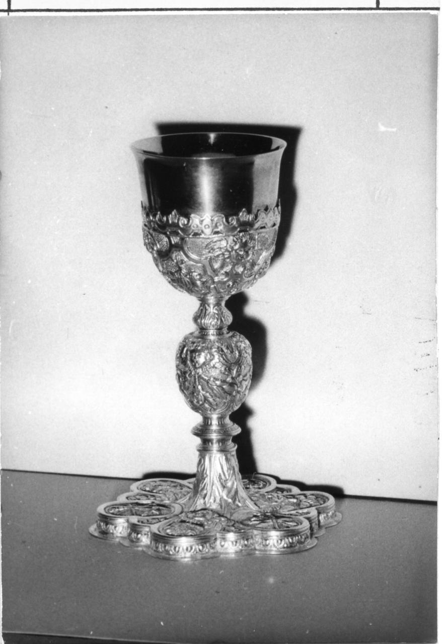 calice - bottega emiliana (seconda metà sec. XVI)