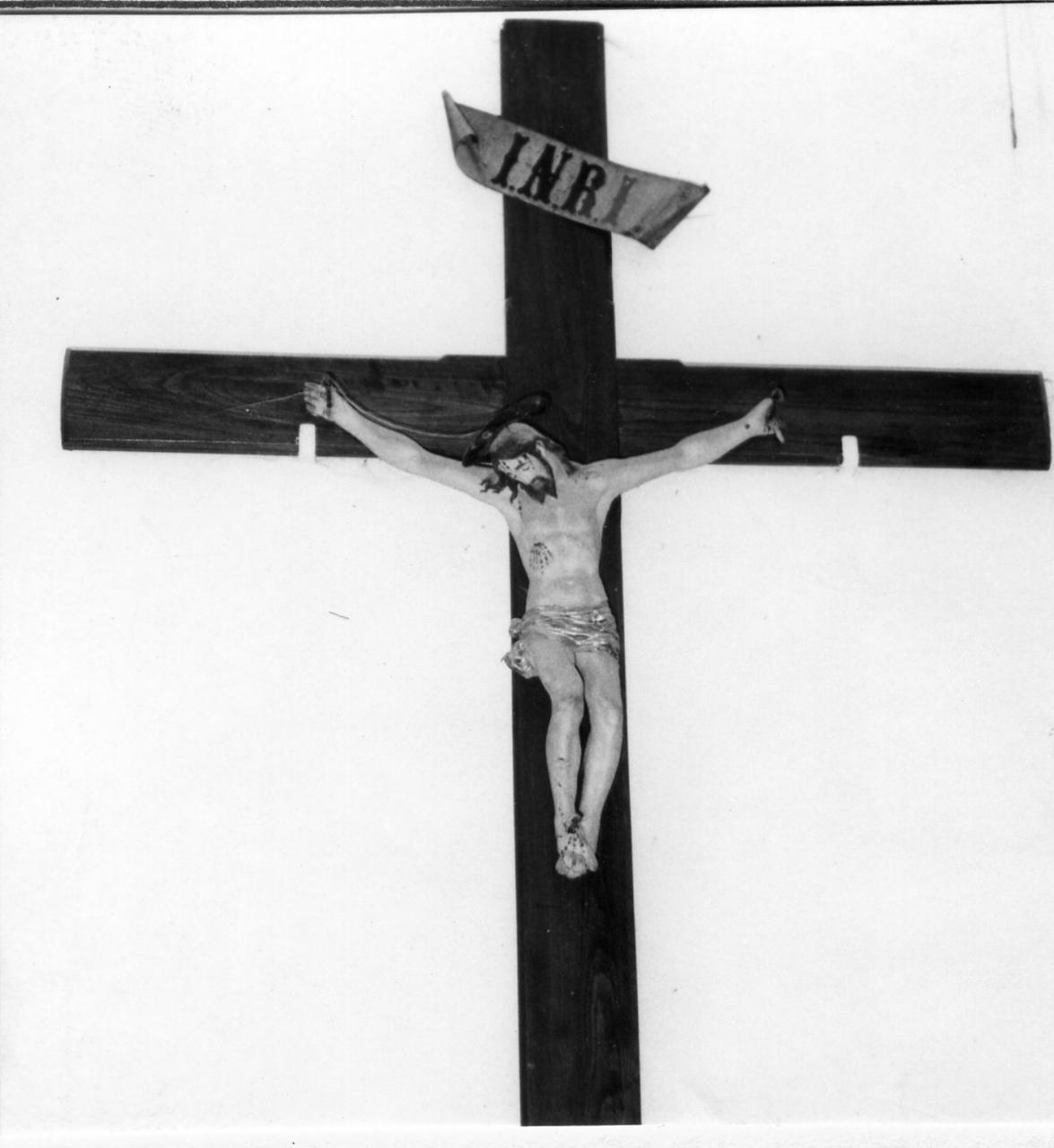 crocifisso - bottega carpigiana (metà sec. XVIII)