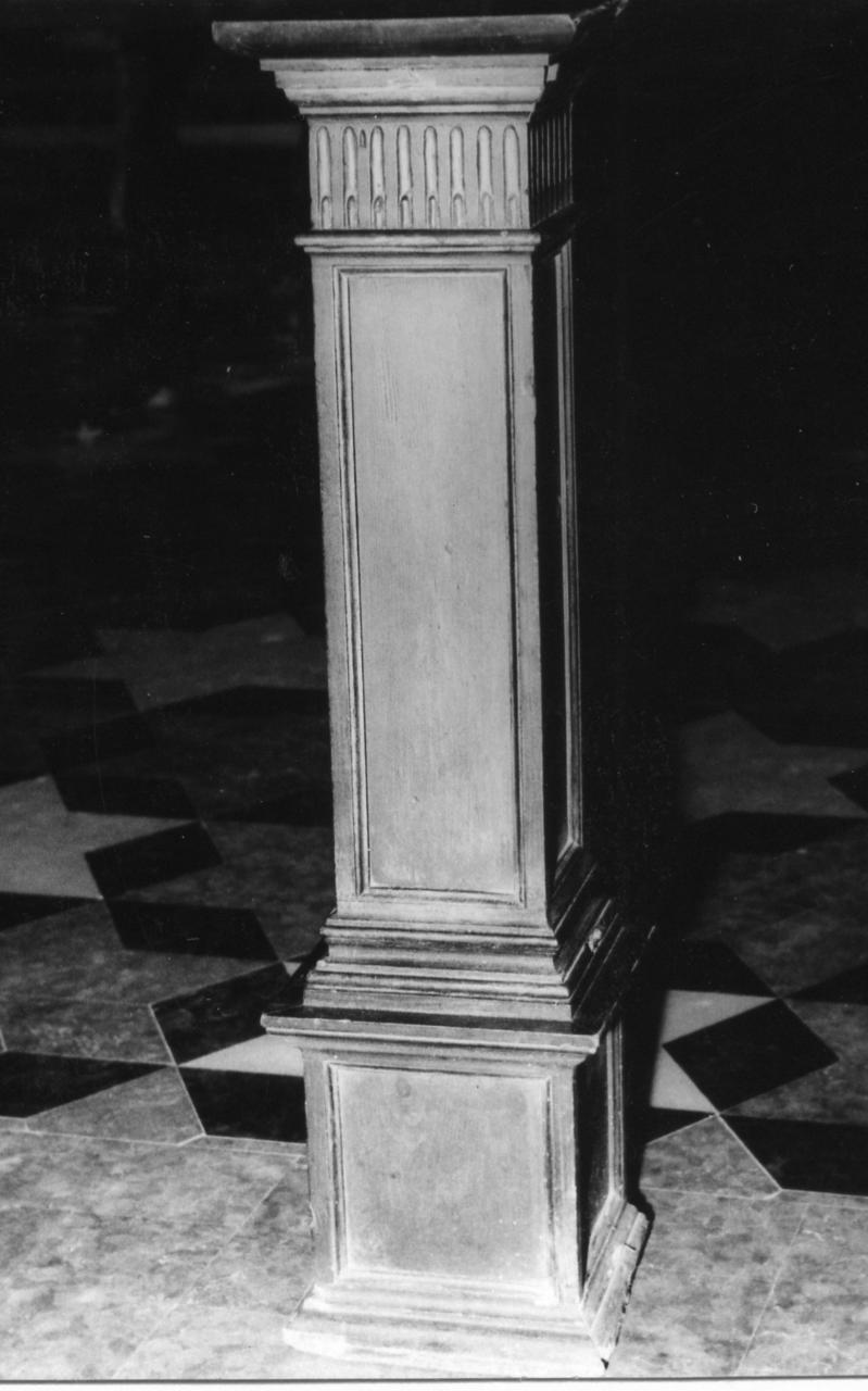 cassetta per elemosine di Tirelli Antonio detto Fra' Antonio da S. Pellegrino Parmense (attribuito) (metà sec. XIX)