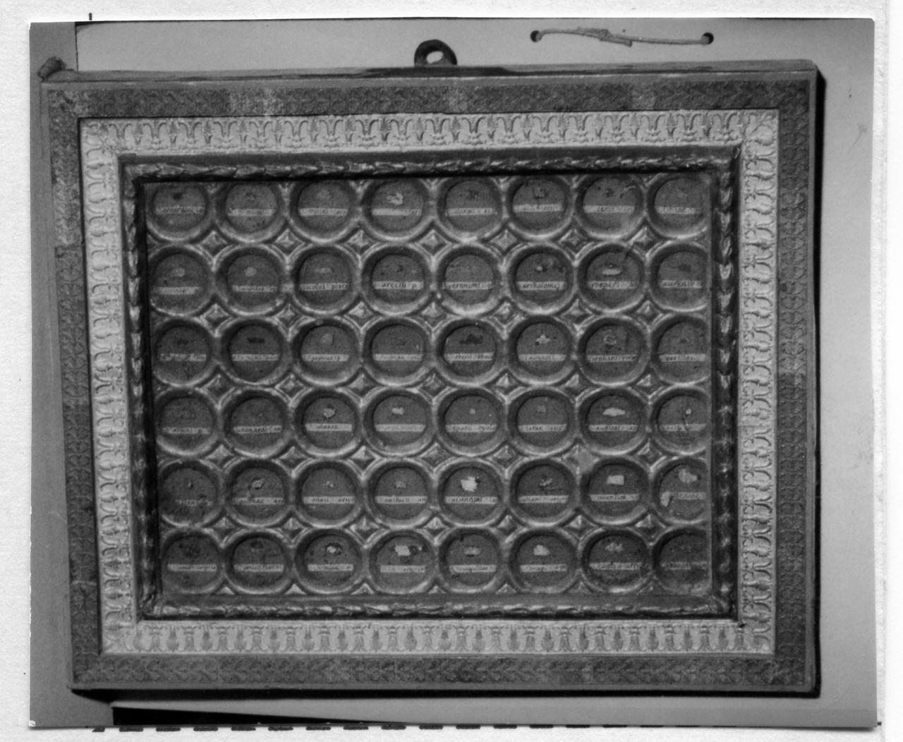 reliquiario - bottega emiliana (sec. XVIII, sec. XIX)