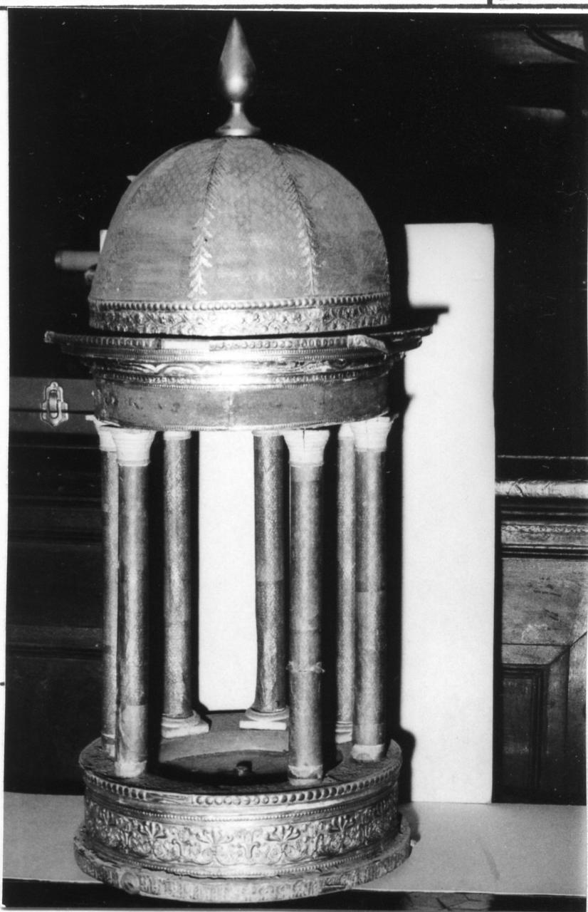 tabernacolo - a tempietto - bottega modenese (prima metà sec. XIX)