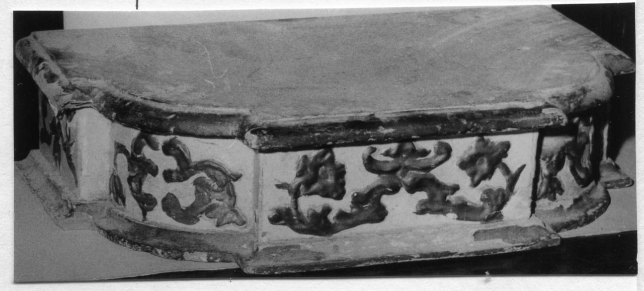 mensola - bottega carpigiana (metà sec. XVIII)