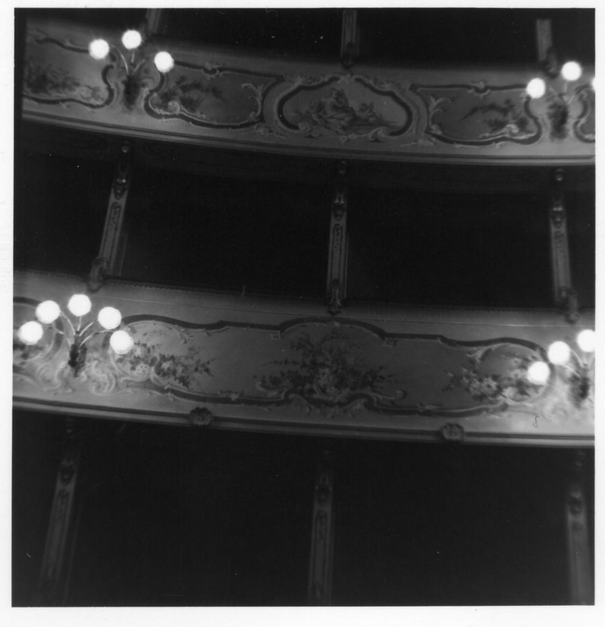 palco di teatro, serie di Ferrari Giulio (seconda metà sec. XIX)