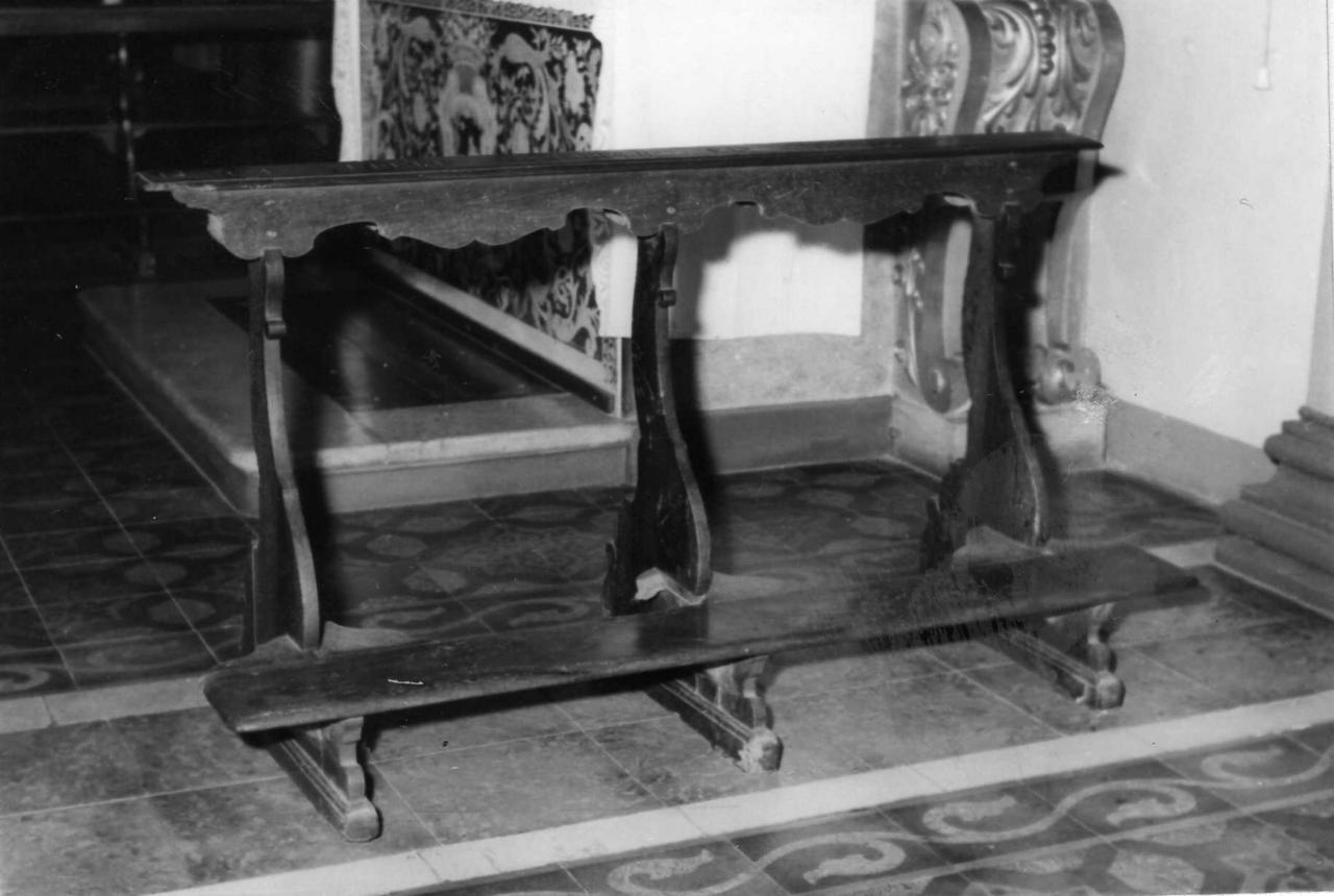 inginocchiatoio - bottega modenese (sec. XVIII)