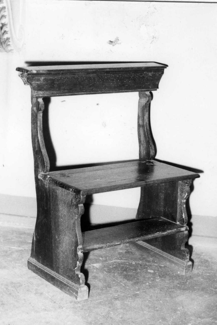 sedile, serie - bottega modenese (sec. XVIII)