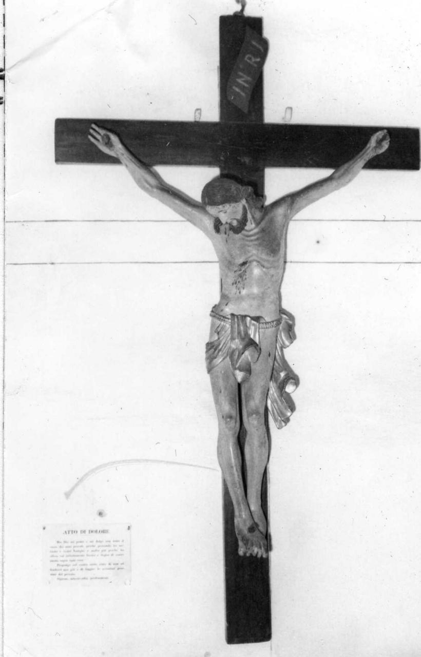 crocifisso - bottega modenese (sec. XVIII)