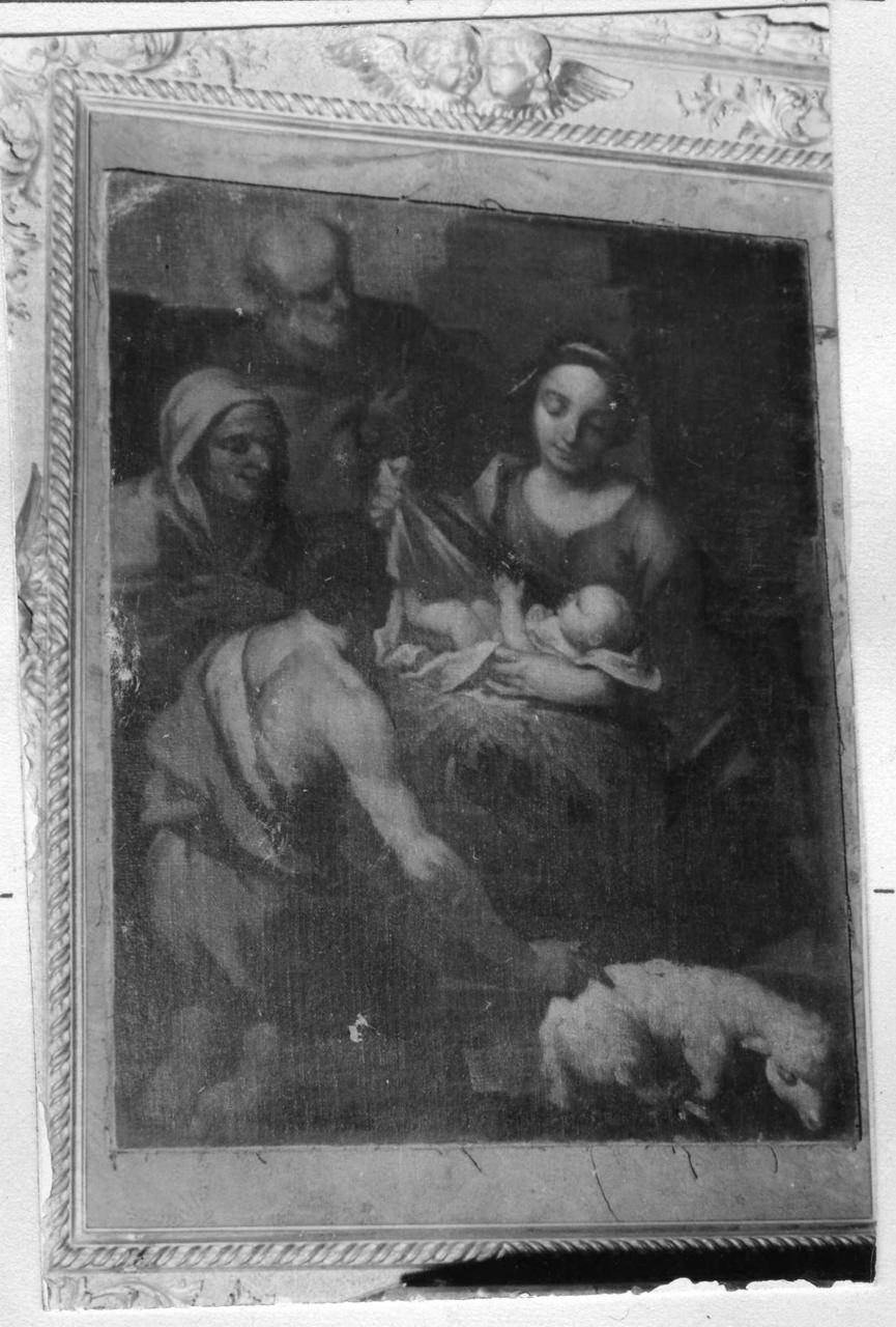 adorazione dei pastori (dipinto) - ambito modenese (sec. XVII)