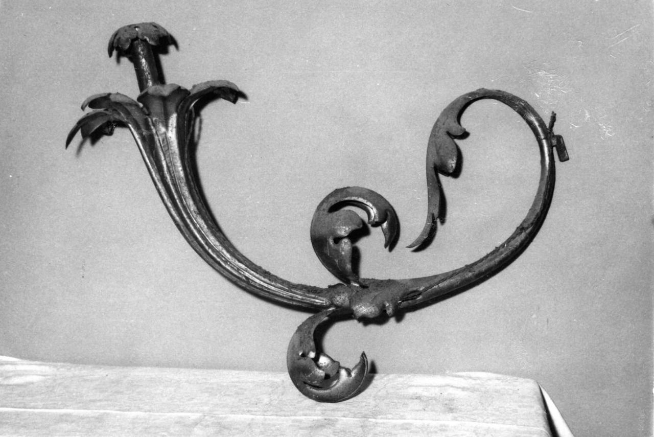 candeliere da parete, serie - bottega modenese (sec. XIX)