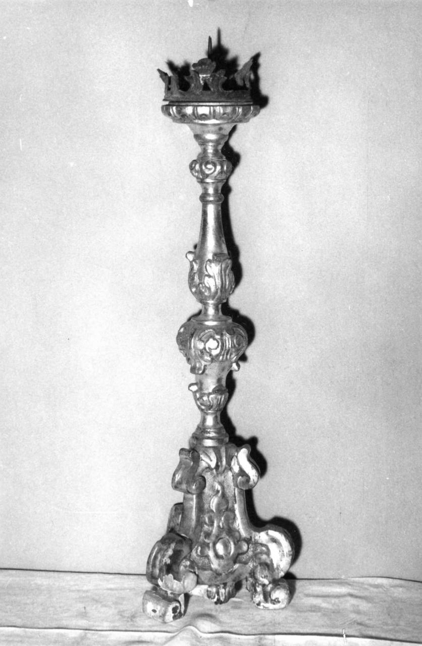 candeliere, serie - bottega modenese (sec. XIX)