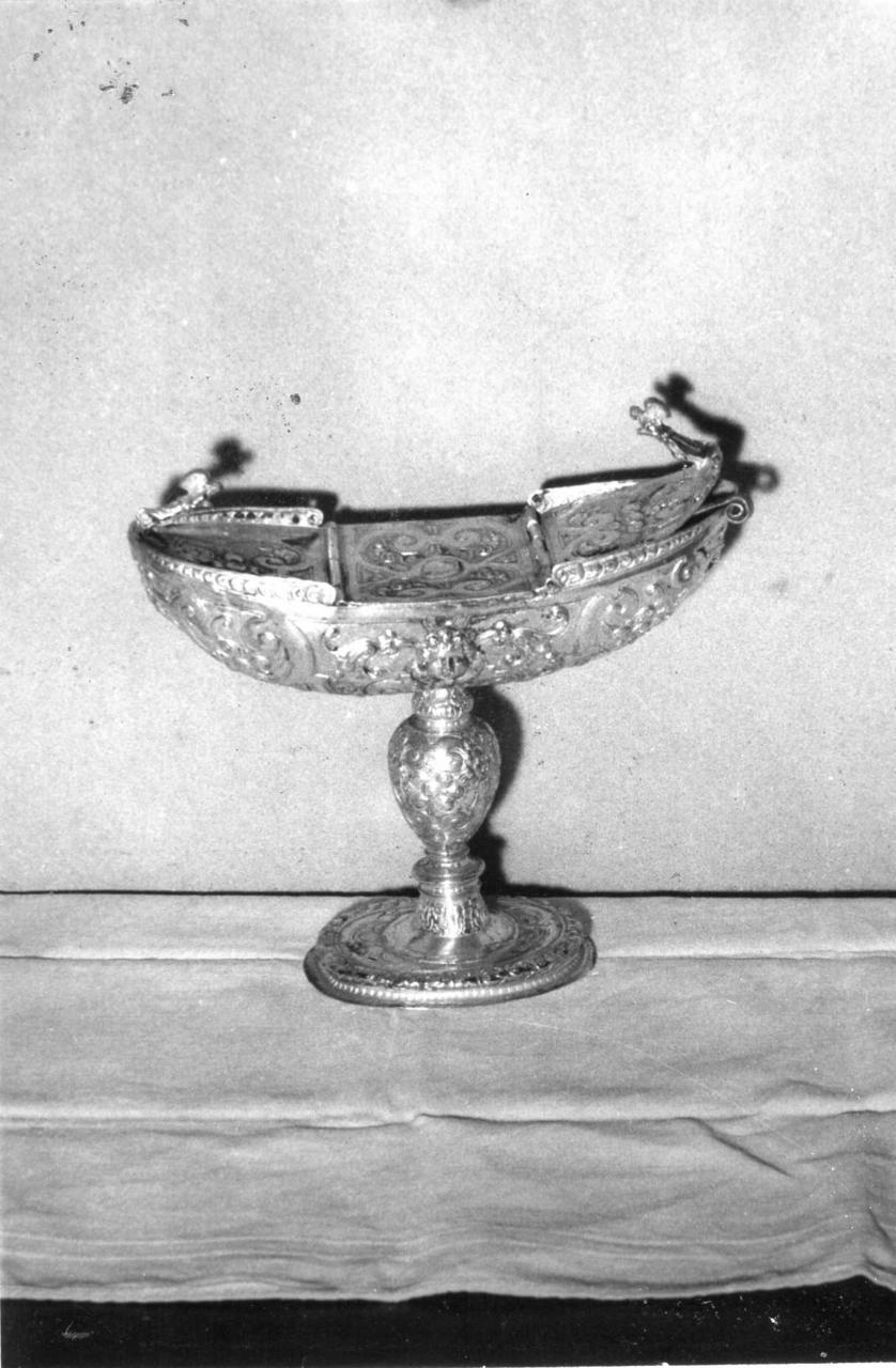 navicella portaincenso - bottega modenese (sec. XVIII)