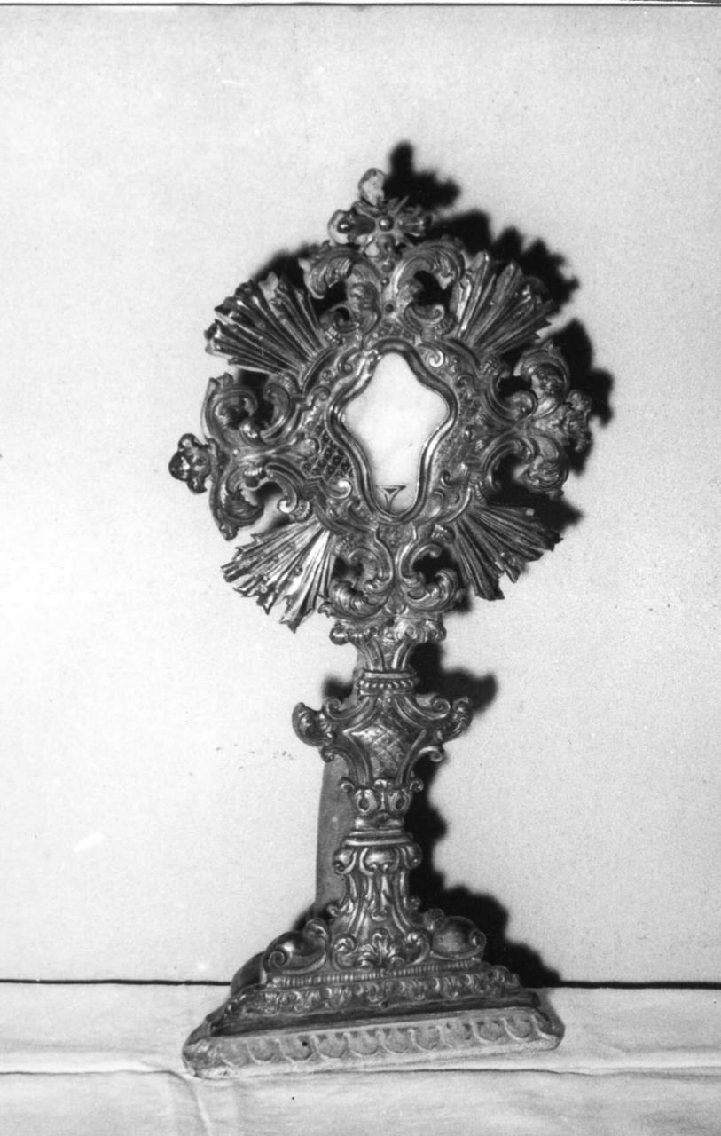 reliquiario - a ostensorio - bottega modenese (sec. XVIII)