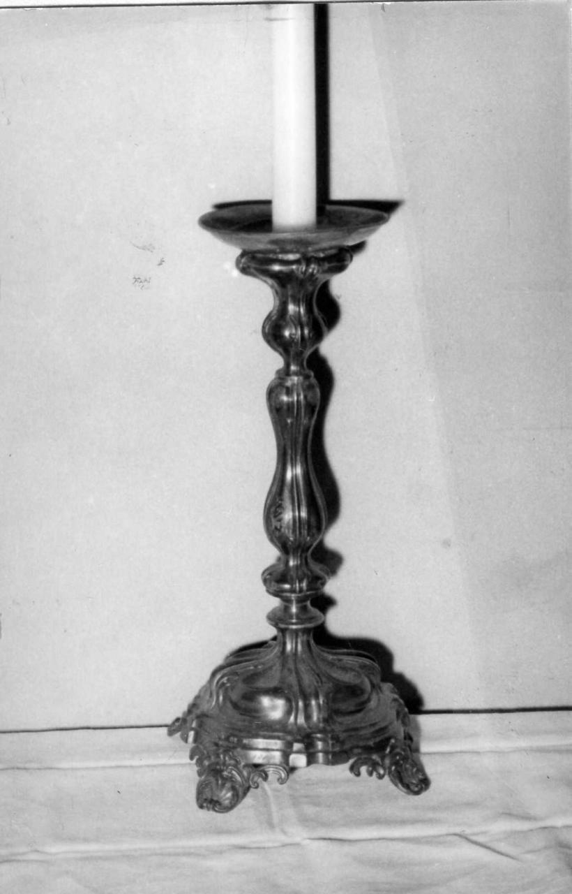 candeliere, serie - bottega modenese (sec. XVIII)