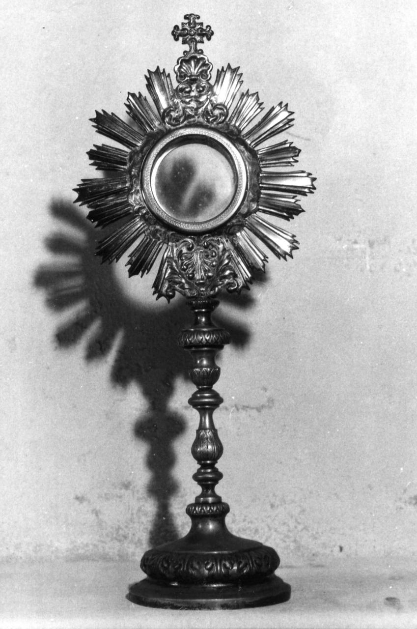 ostensorio - bottega modenese (prima metà sec. XIX)