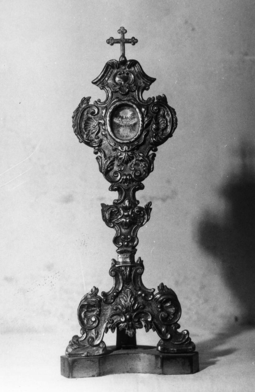 reliquiario - a ostensorio - bottega emiliana (prima metà sec. XVIII)