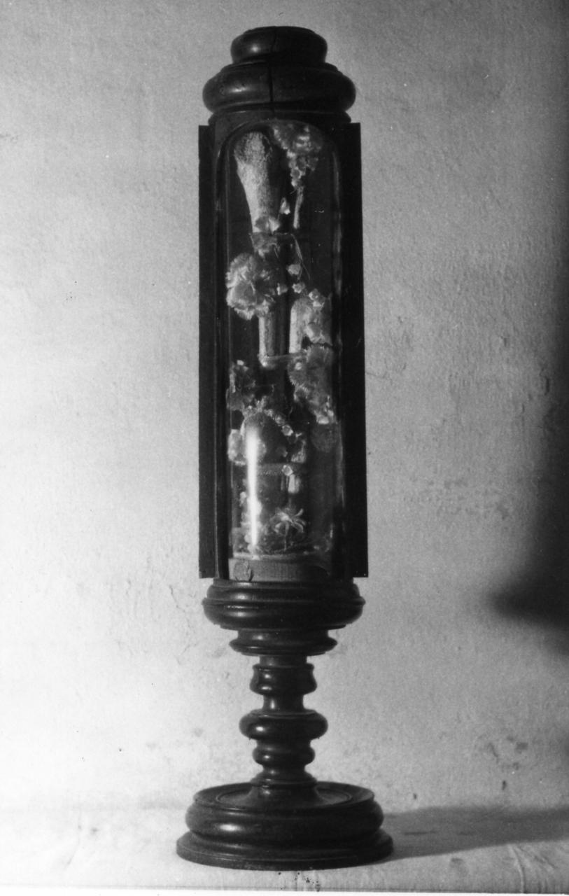 reliquiario, serie - bottega modenese (prima metà sec. XIX)