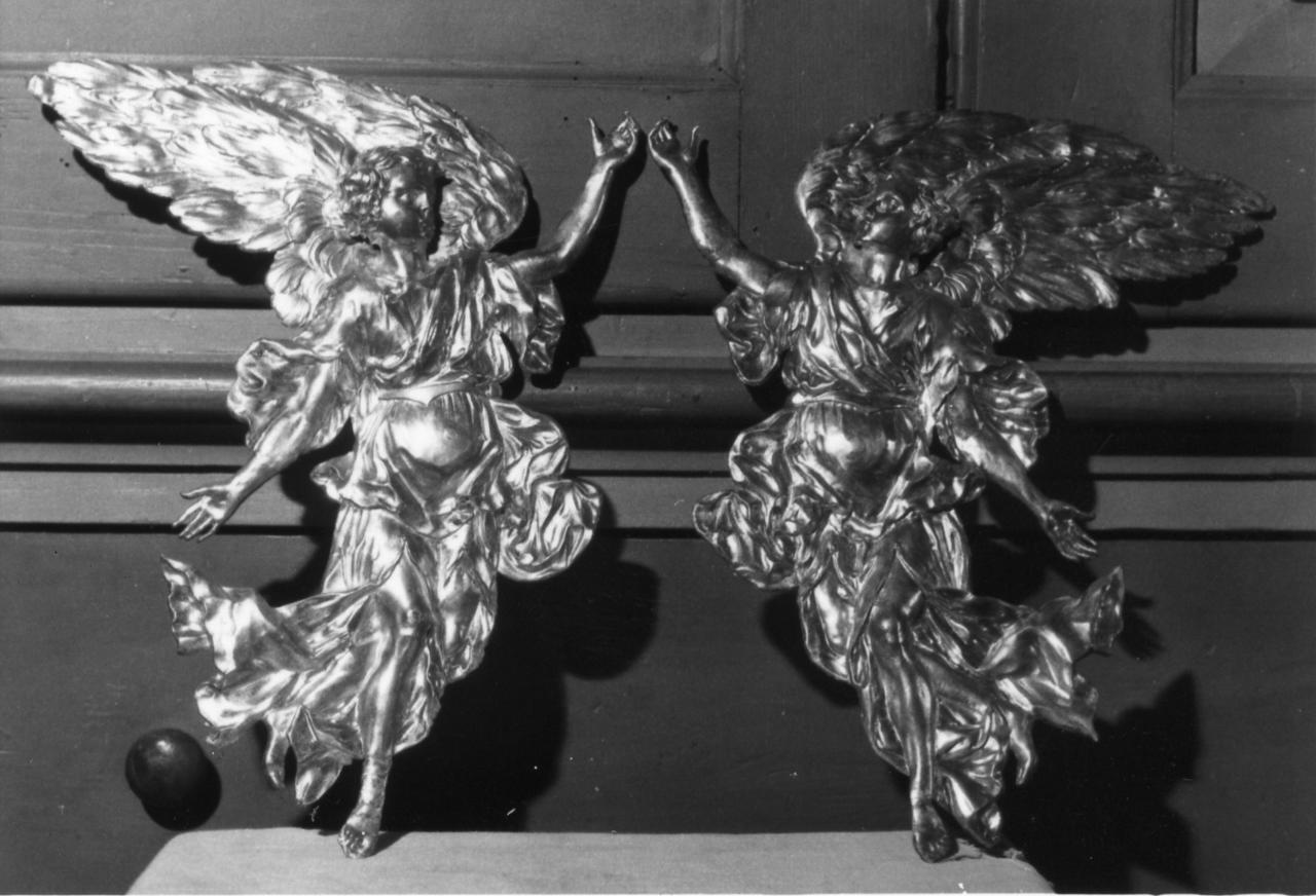 angelo (applique, serie) - bottega modenese (prima metà sec. XIX)