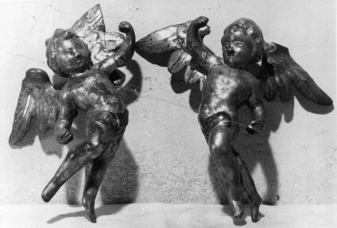 angioletto (statuetta, serie) - bottega modenese (prima metà sec. XIX)