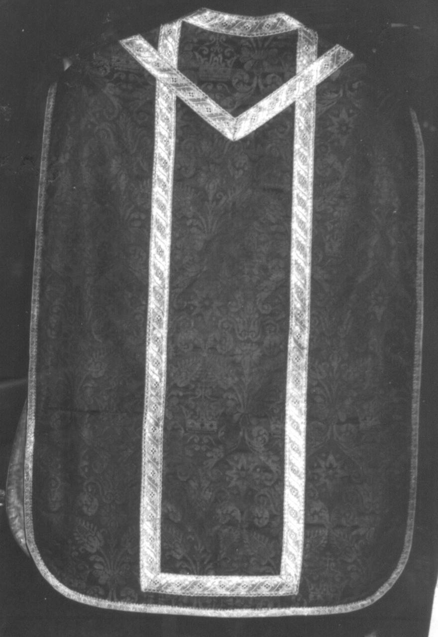 paramento liturgico - manifattura italiana (fine sec. XIX)