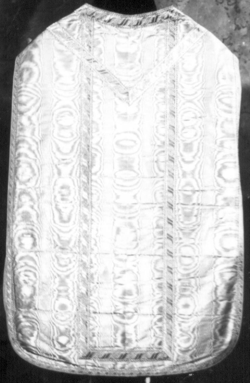 paramento liturgico - manifattura italiana (fine sec. XIX)