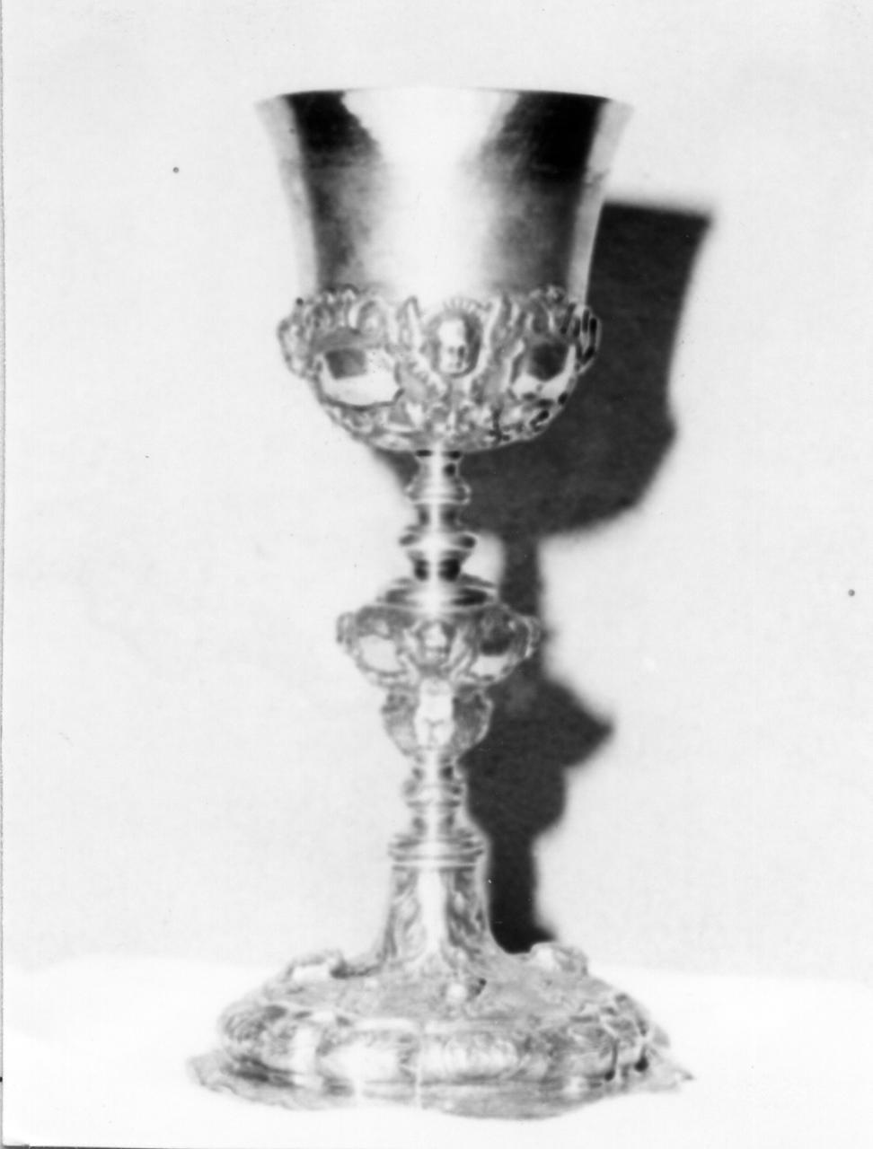 calice - bottega emiliana (inizio sec. XVIII)