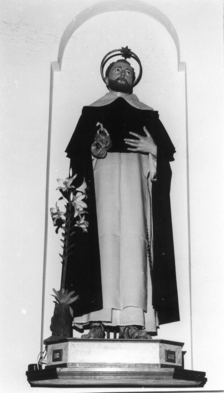San Domenico (statua) - bottega Italia meridionale (seconda metà sec. XIX)