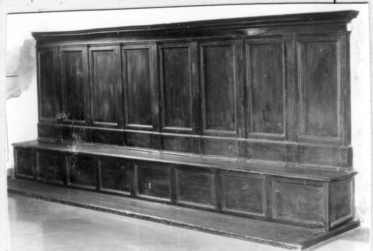 seggio, serie - bottega modenese (seconda metà sec. XVII)