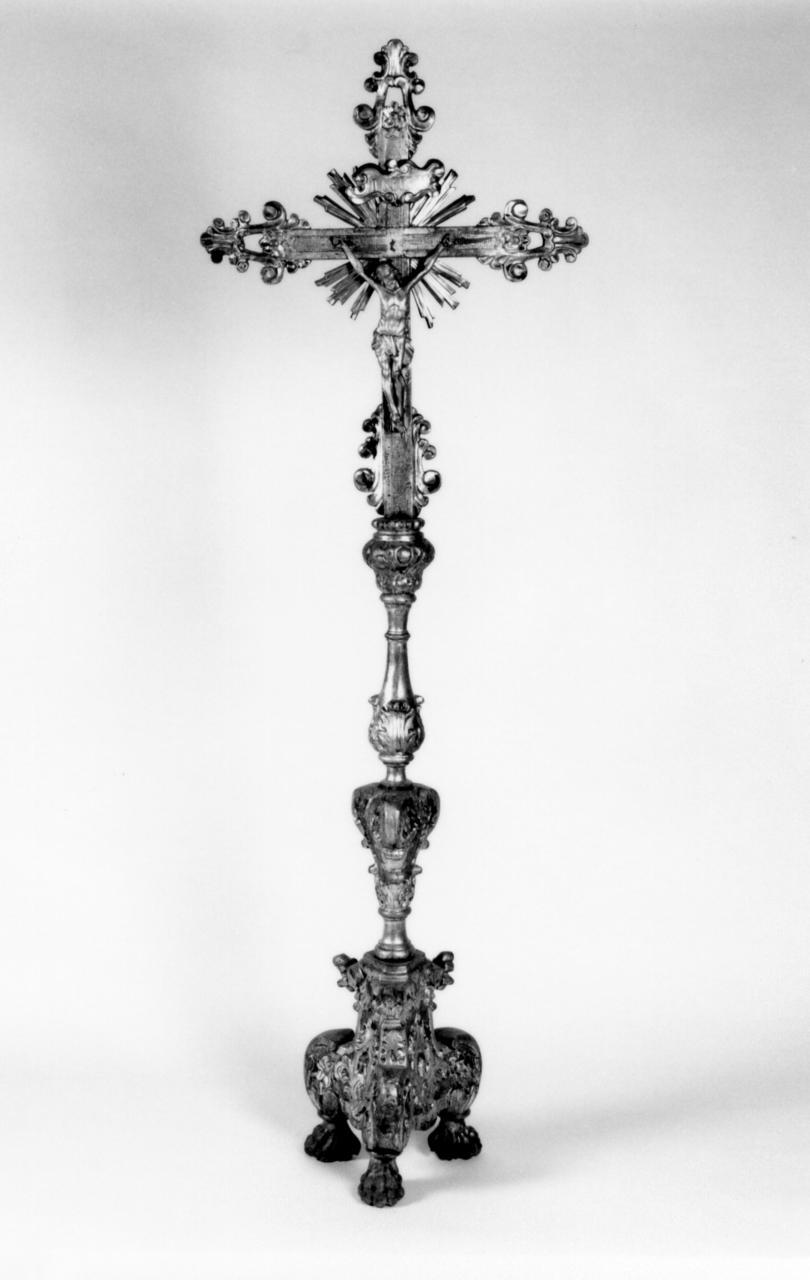 croce d'altare - bottega emiliana (metà sec. XVIII)