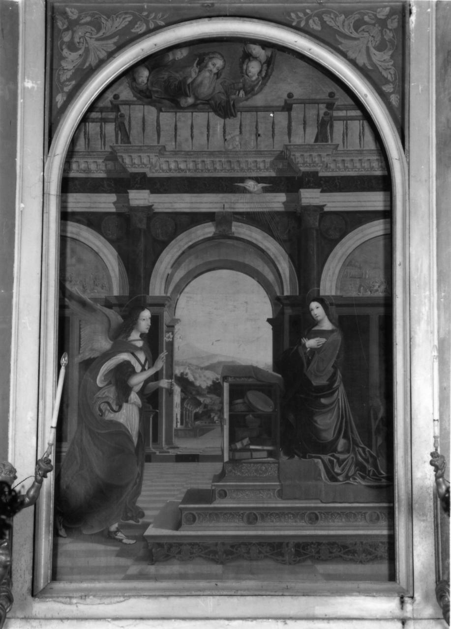 Annunciazione (dipinto) di Beroaldi Paolo (sec. XIX)