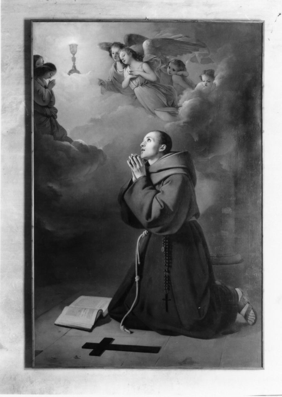 San Pasquale Baylon (dipinto) di Zattera Giuseppe (sec. XIX)