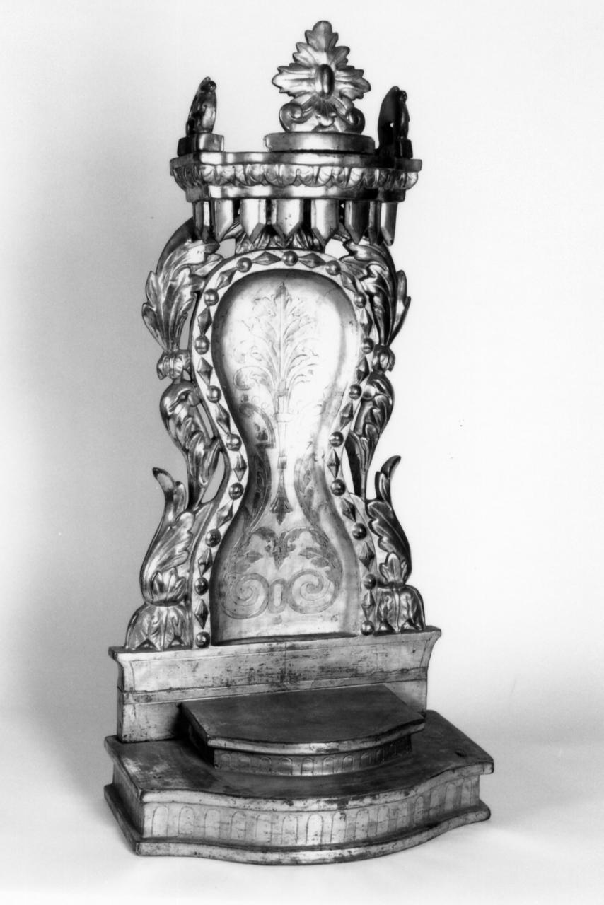 trono per esposizione eucaristica - bottega emiliana (seconda metà sec. XVIII)