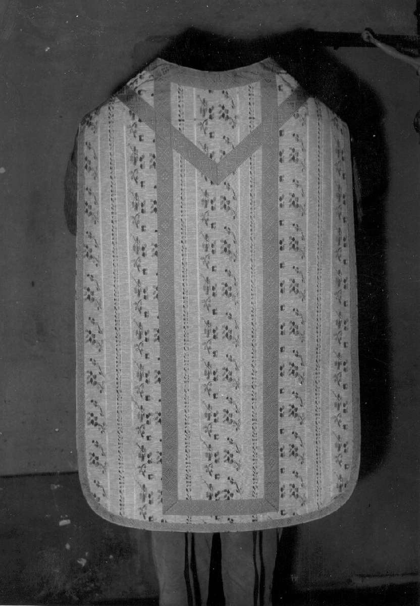 paramento liturgico, insieme - manifattura italiana (prima metà sec. XIX)