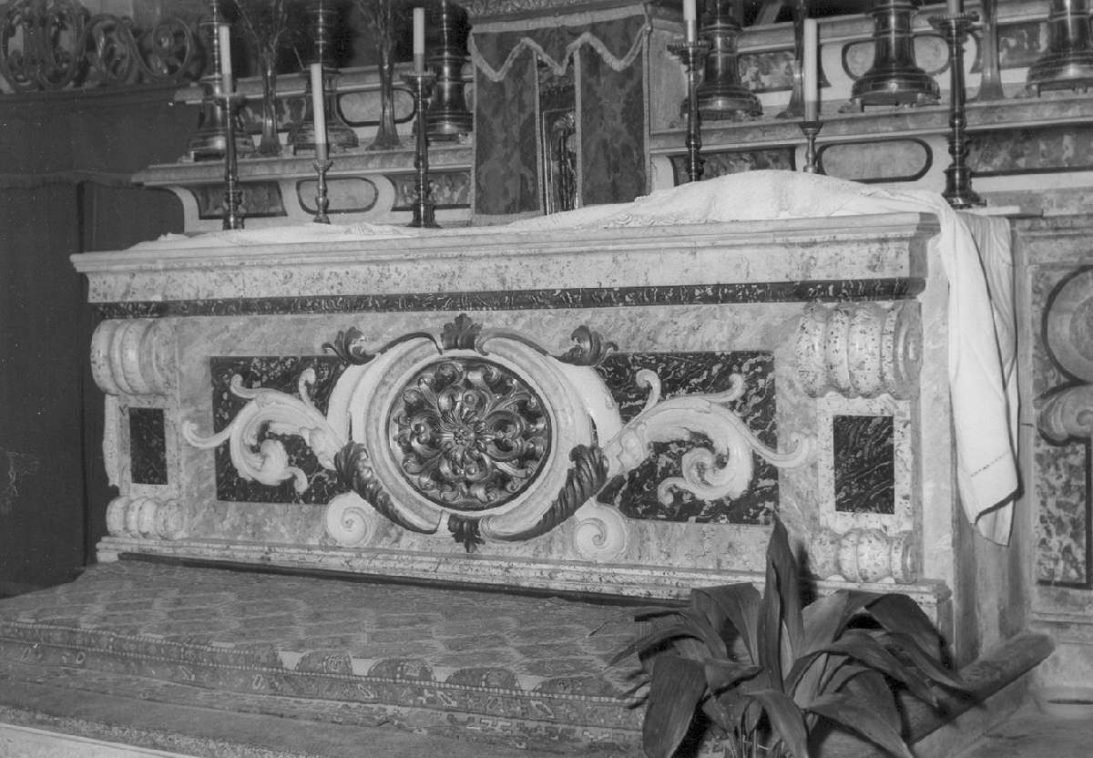 altare maggiore - manifattura modenese (sec. XVIII)