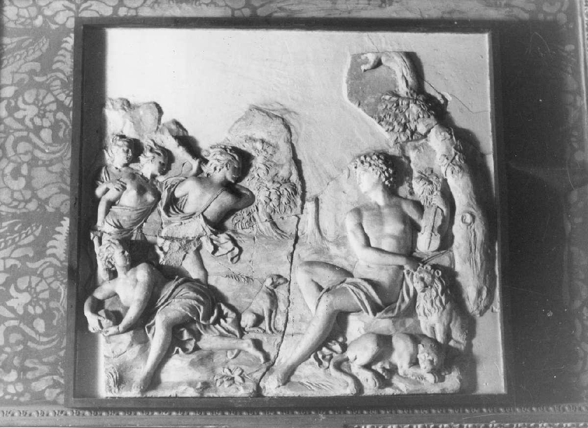 Orfeo e le baccanti (rilievo) - manifattura modenese (metà sec. XVII)