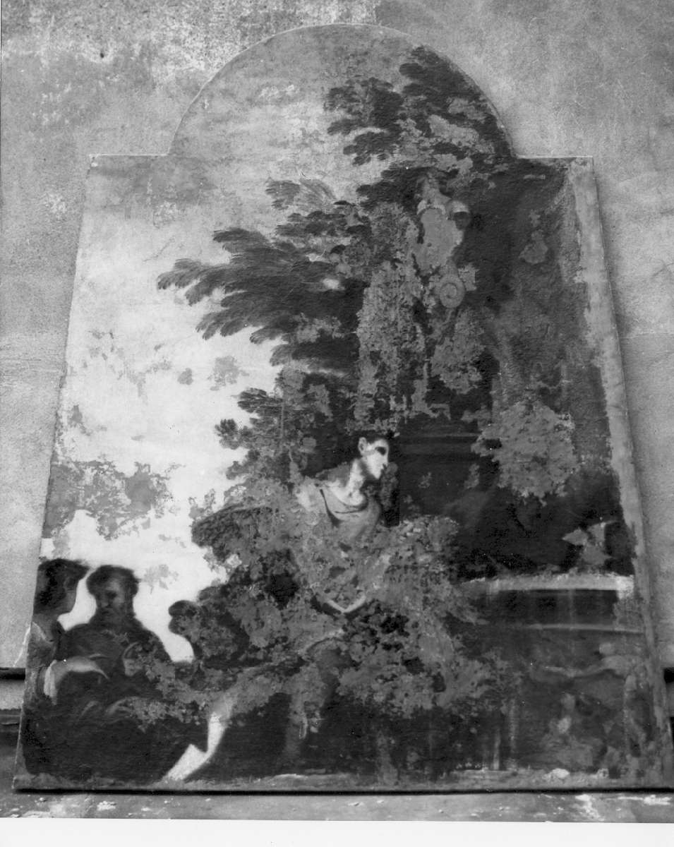 fonte di Anfiarao nel regno di Argo che sanava gli infermi (dipinto) di Boulanger Jean (metà sec. XVII)