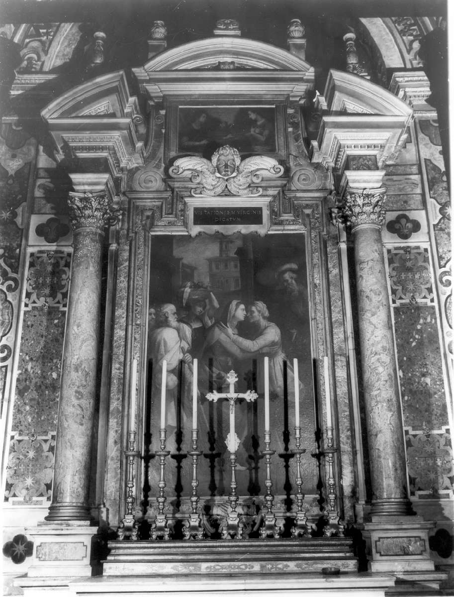 ancona di Pacchioni Francesco (attribuito), Sampolo Nicola (attribuito) (inizio sec. XVII)