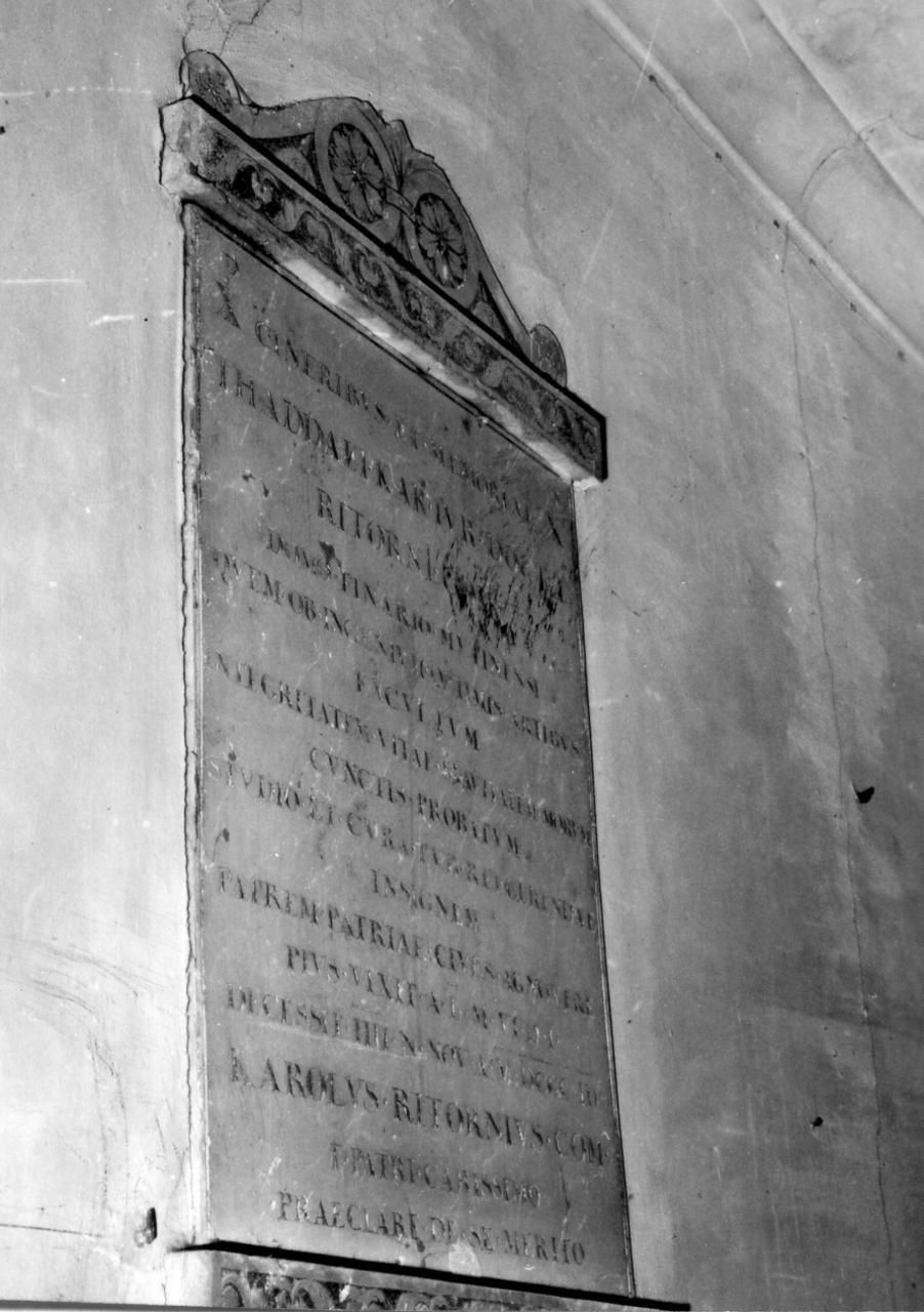 monumento funebre - a lastra - bottega modenese (inizio sec. XIX)