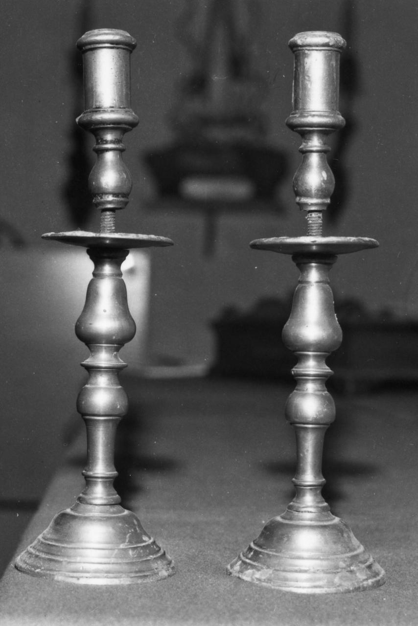 candeliere, serie - bottega emiliana (inizio sec. XVIII)