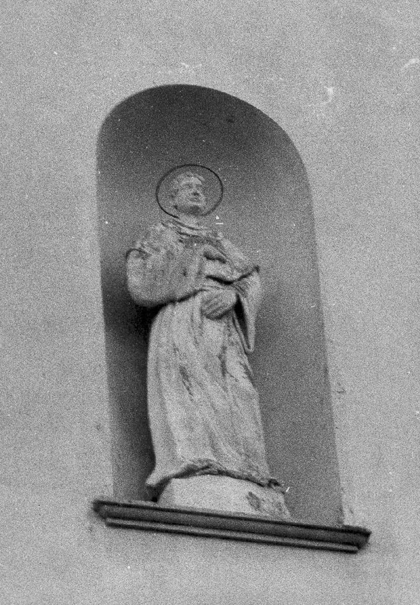 Sant'Antonio da Padova (statua, elemento d'insieme) - manifattura modenese (seconda metà sec. XVIII)