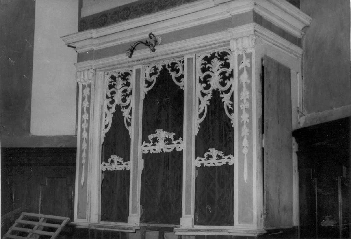 cassa d'organo di Traeri Gian Domenico detto Brescianino (sec. XVIII)