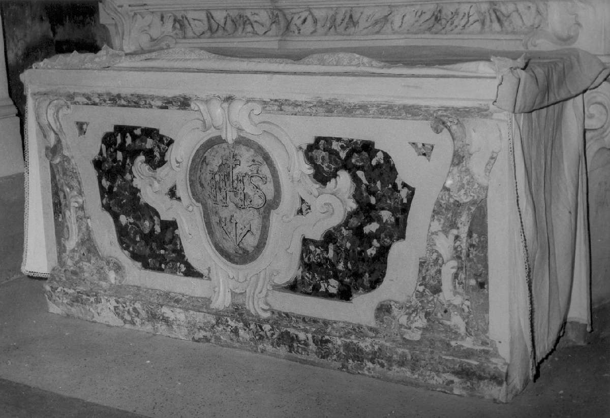 paliotto - manifattura modenese (metà sec. XVIII)