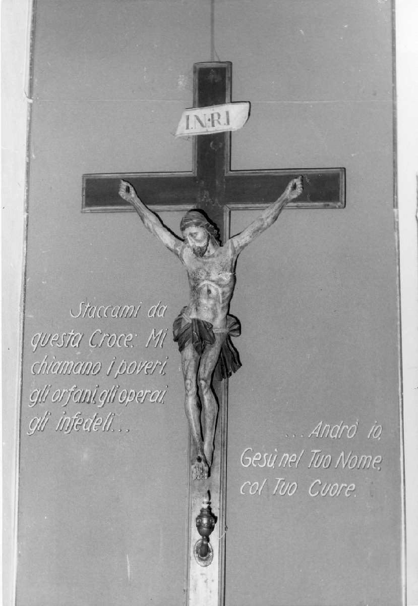 crocifisso - manifattura emiliana (inizio sec. XVIII)