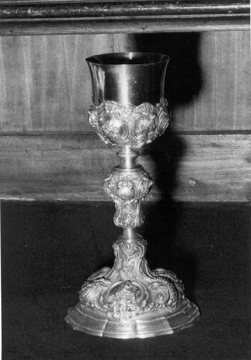 calice - manifattura reggiana (metà sec. XVIII)